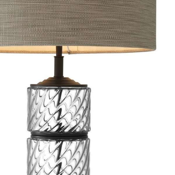 Настольная лампа  Octavio с серым абауром — изображение 3