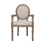 стул с мягкой обивкой Volker arm beige  