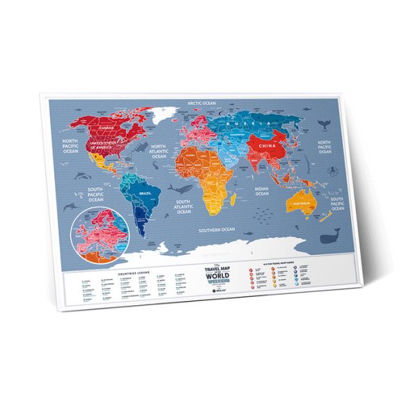 Карта travel map weekend world — изображение 12