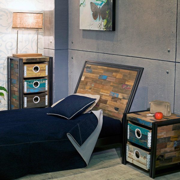 Кровать d-Bodhi Sebb с металлической рамой 90x200 см — изображение 2