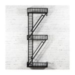 Fire Escape большой настенный стеллаж Fire Escape — изображение 2