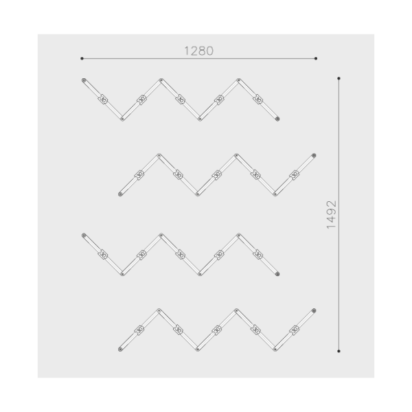 Полки Latitude FLEX SHELF SET 180 GRADIENT sol — изображение 2