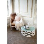 Журнальный столик из стали и закаленного стекла — изображение 2