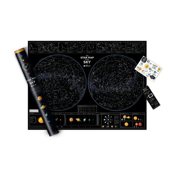 Карта star map of the sky — изображение 8