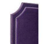 КРОВАТЬ С МЯГКИМ ИЗГОЛОВЬЕМ  декорированным гвоздями 160х200 см — изображение 4