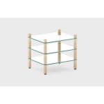 Прикроватная тумбочка Latitude SAGA GLASS SET 005 светлый ясень