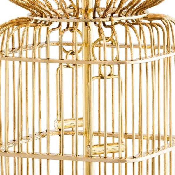 Настольная лампа  La Cage с черным абажуром  — изображение 3