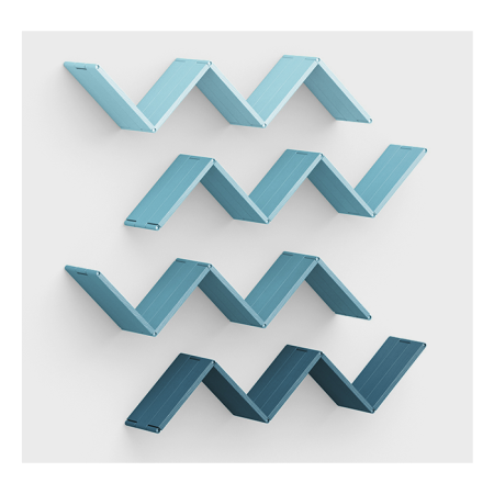 Полки Latitude FLEX SHELF SET 180 GRADIENT wave
