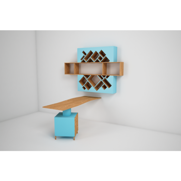 Рабочее место odin geniy Геометрия Волна — изображение 2