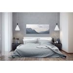 Комплект постельного белья евро мини с простыней на резинке 160х200 Платиновый