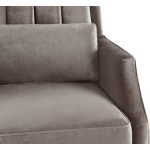 Диван с обивкой из серой ткани  — изображение 5