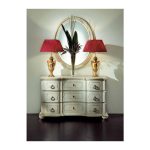 Настольная лампа Casali с красным абажуром  — изображение 2