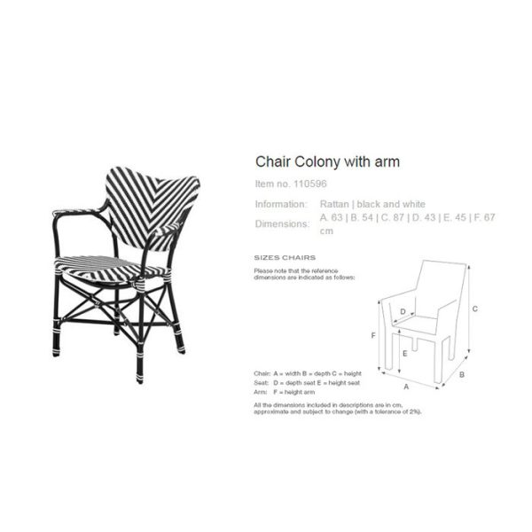 2422product_gallery_photo_f0c80e7b-f105-4ab9-ba83-d9b5820c12eb.jpg Кресло  Rattan Chair Colony с черно-белым орнаментом — изображение 6