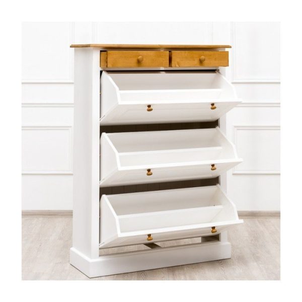 Комод для хранения обуви Gustave из массива дерева — изображение 3