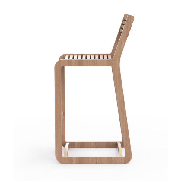 Барный стул  Degerfors дуб — изображение 3