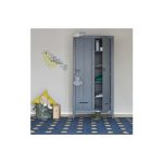 Шкаф  Kluis cabinet concrete grey светло-серый — изображение 5