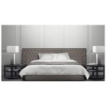 Кровать Letto с широким изголовьем 160х200 см