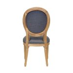 стул с мягкой обивкой Miro grey — изображение 3