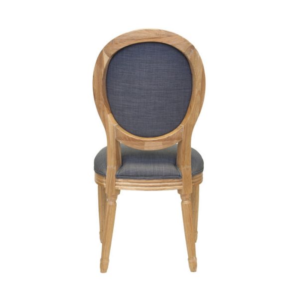 стул с мягкой обивкой Miro grey — изображение 3