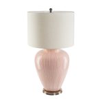 Керамическая настольная лампа