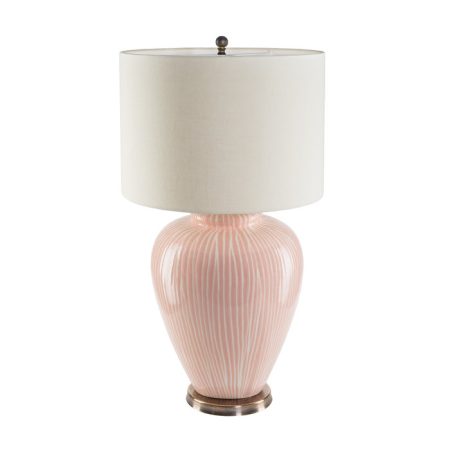 Керамическая настольная лампа