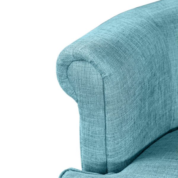 Кресло Charlotte Bronte Голубого цвета — изображение 6