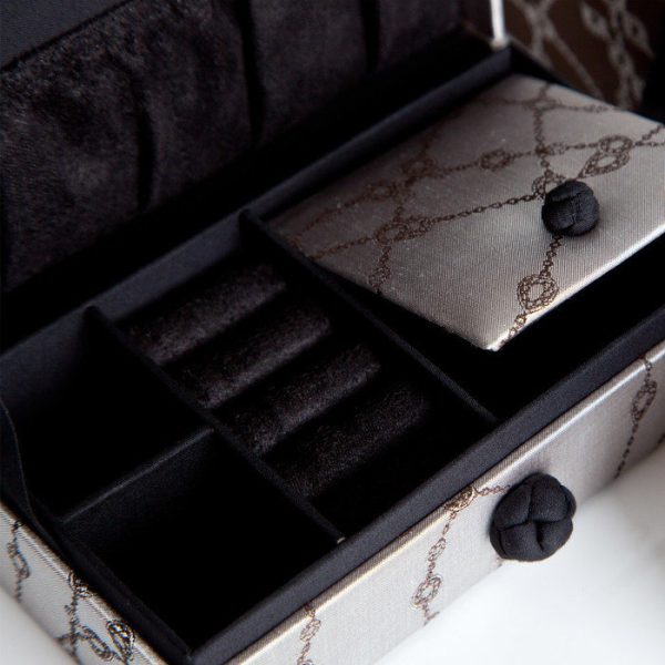 Шелковая шкатулка Loca Nera Silver Silk  — изображение 11