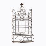 Полка-жардиньерка «Пале-Рояль» черный антик, L