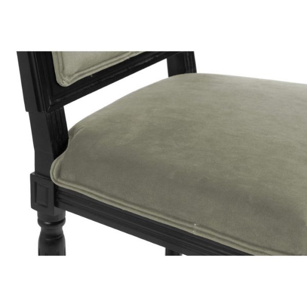 стул с мягкой обивкой Overture Светло-Серый Микровелюр — изображение 4