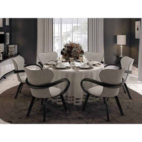 Стул Apriori S с подлокотниками из гнутого дерев — изображение 4