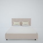 Кровать Royal Black Велюр Серый 180х200 см — изображение 6