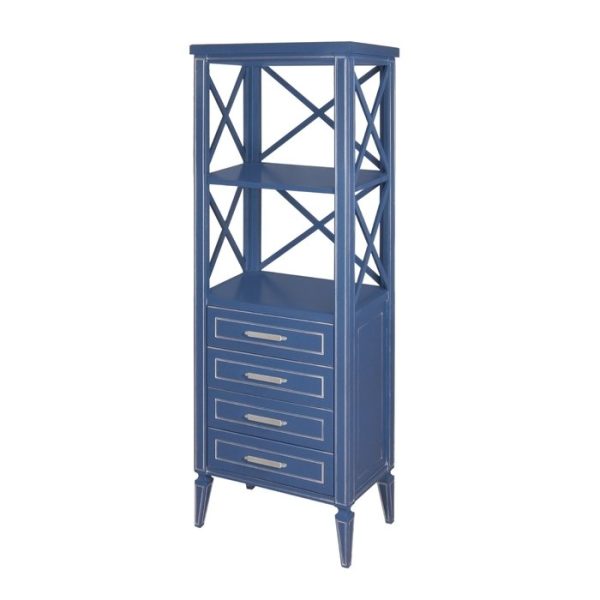 Этажерка Классика - 3 с четырьмя нижними выдвижными ящиками — изображение 3