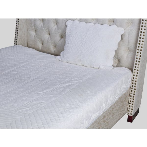 Кровать декорирована молдингами 200х160 см — изображение 3