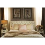 Кровать Letto GM 18 с обивкой из экокожи или велюра 180х200 см — изображение 6