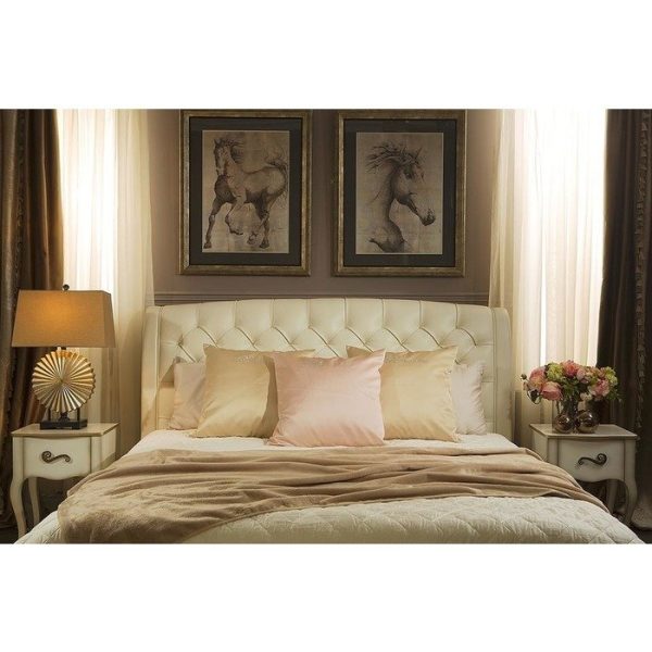 Кровать Letto GM 18 с обивкой из экокожи или велюра 180х200 см — изображение 6