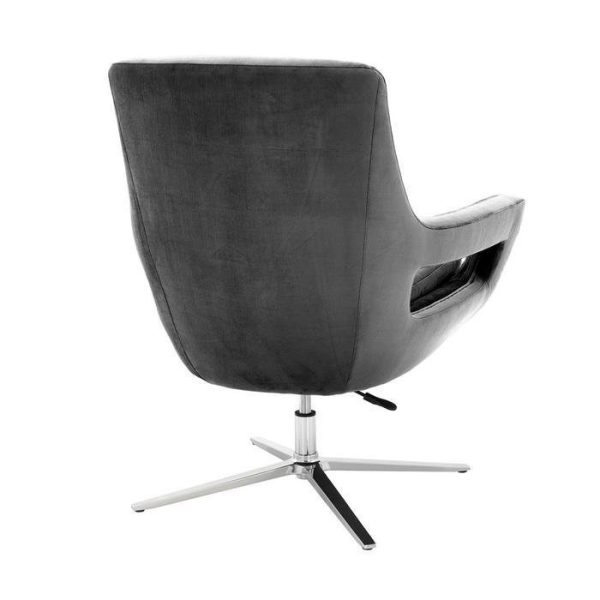 Кресло с подлокотниками  Swivel Chair Flavio — изображение 3