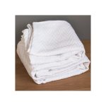 БЕЛОЕ ПОКРЫВАЛО ИЗ ХЛОПКА