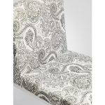 стул с мягкой обивкой в стиле арт-деко — изображение 4