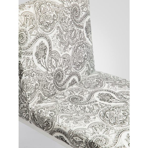 стул с мягкой обивкой в стиле арт-деко — изображение 4