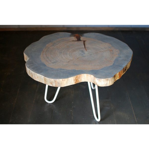 Журнальный стол из спила сосны TheSarai Pine Flower 03 — изображение 2