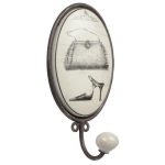 Декоративный настенный крючок Dallas