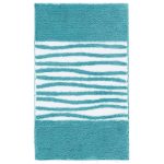 Коврик для ванной MORGAN голубой 60x100