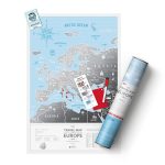 Карта travel map silver europe