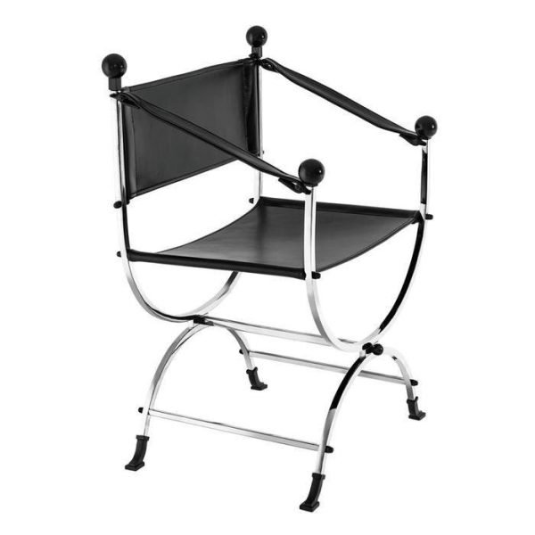 Кресло  Limoges с сидушкой и спинкой из кожи  — изображение 3