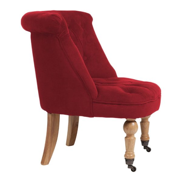 Кресло Amelie French Country Chair Красного цвета — изображение 4