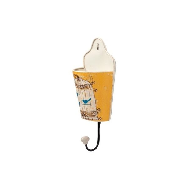 Настенный крючок Birdie In Pocket Yellow — изображение 3