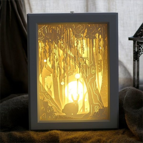 Световая диорама Зачарованный лес — изображение 3