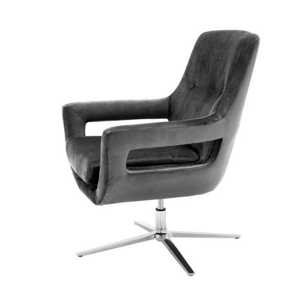Кресло с подлокотниками  Swivel Chair Flavio — изображение 2