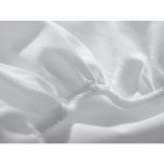 Комплект постельного белья семейный с простыней на резинке 160х200 белый — изображение 2