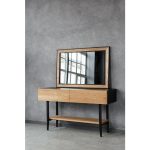 консоль-тумба с глубокими ящиками Sixties из массива клена — изображение 2